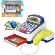 Battery-operated cash register with accessories - Toy Cash Register