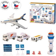 Letištní set Smartwings, letištní technika s letadlem - Thematic Toy Set