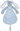 Cuddle Toy Richie Rabbit Blue Graphic