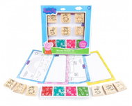 Peppa Pig sada dřevěných razítek - Children’s Stamps