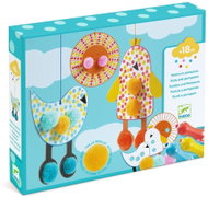 Djeco Pom-poms in the sky - Toy Jigsaw Puzzle