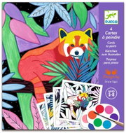 Painting with the Jungle palette - Colouring Book