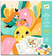 Painting with the Magic garden palette - Colouring Book