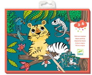 Djeco Water Colouring in the Jungle water colouring book - Water Painting