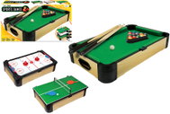 Triple-Play 3-in-1 60cm table pool - Game Set