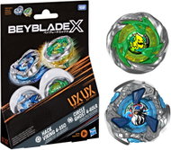 Beyblade X Circle Ghost 4-60LR UX & Hack Viking 4-55O UX Dvojbalení Sada -  Beyblade