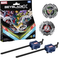 Beyblade X Marvel Miles Morales 1-60GN vs. Green Goblin 9-80HT -  Beyblade