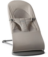Babybjörn Bouncer Balance Bliss Tri Fabric Woven/Jersey Sand Gray - Baby Rocker