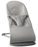 Babybjörn Balance Bliss Tri Fabric Woven/Jersey Light Grey Bouncer - Baby Rocker