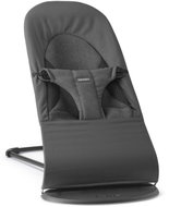 Babybjörn Balance Bliss Tri Fabric Woven/Jersey Dark Gray bouncer - Baby Rocker