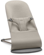 Babybjörn Bliss 3D Jersey bouncer Sand Grey with light grey frame - Baby Rocker