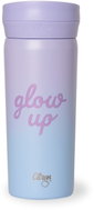 Lemon Coffee thermal mug 450ml, Glow Up Purple Blue - Thermal Mug