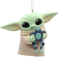 Hallmark Star Wars Grogu with frog Christmas ornament - Christmas Ornaments