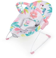 Bright Starts Flamingo Vibes vibrating bouncer 0m+ up to 9kg - Baby Rocker