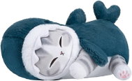 Mofusand Spící kočka v kostýmu žraloka, 46 cm - Soft Toy