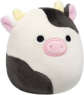 Squishmallows MallowMees Černobílá kravička, Connor, 8 cm - Soft Toy