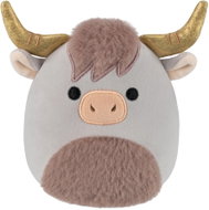 Squishmallows Šedá horská kráva, Hamlet, 13 cm - Soft Toy