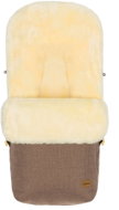 Fillikid Bernina lambskin winter footmuff brown - Stroller Footmuff