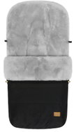 Fillikid Bernina Alpina lambskin winter footmuff black - Stroller Footmuff