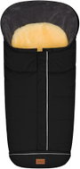 Fillikid Nanga lambskin winter footmuff black - Stroller Footmuff