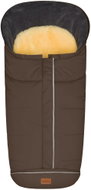 Fillikid Nanga lambskin winter footmuff brown - Stroller Footmuff