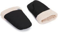 Fillikid Nuuk Teddy handmuff black - Pushchair Gloves