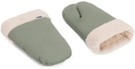Fillikid Nuuk Teddy hand warmer in sage - Pushchair Gloves