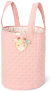 Little Dutch extra large reversible fabric basket Pink Blooming Safari - Storage Box