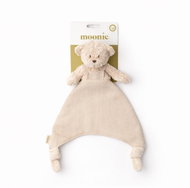 Moonie teddy bear comforter Sand - Baby Sleeping Toy
