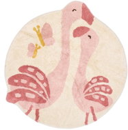 Little Dutch Safari Friends flamingo rug - Carpet