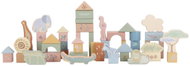 Little Dutch Safari Friends 50 pcs in a tube - Wooden Blocks