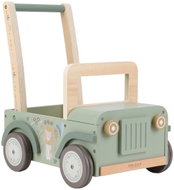 Little Dutch Safari Friends wooden car transporter - Baby Walker