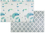 PETITE&MARS Campy L folding play mat 130×200cm Cars&Arabesca - Play Mat