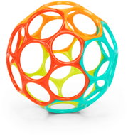 Oball Classic 10cm toy, orange/turquoise, 0m+ - Baby Rattle