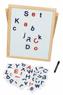 Magnetická tabule s magnetickou abecedou – Clever Mind - Magnetic Board