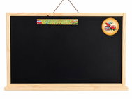 Závěsná dřevěná tabule s poličkou na křídu - Magnetic Board