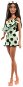 Barbie Modelka - Limetkové šaty s puntíky - Doll
