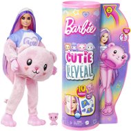 Barbie Cutie Reveal Barbie pastelová edícia – Medveď - Bábika