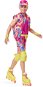 Barbie Ken ve filmovém oblečku na kolečkových bruslích - Panenka