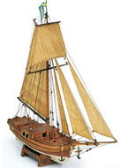 Mamoli Gretel 1:54 kit - Dřevěný model