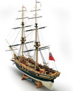 Mamoli Swift 1776 1:70 kit - Wooden Model