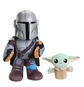 Soft Toy Star Wars Mandalorian a malý Grogu - Plyšák