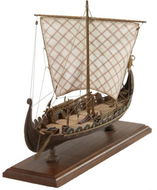 Amati Oseberg vikingská loď 1:50 kit - Dřevěný model