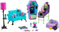 Nábytek pro panenky Monster High Strašidelná studovna monsterek - Nábytek pro panenky