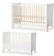 Kinderkraft Select se zábranou Premium Nico White - Cot