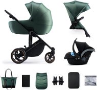 Kinderkraft Select 3v1 Prime 2 Premium Dark Green - Baby Buggy