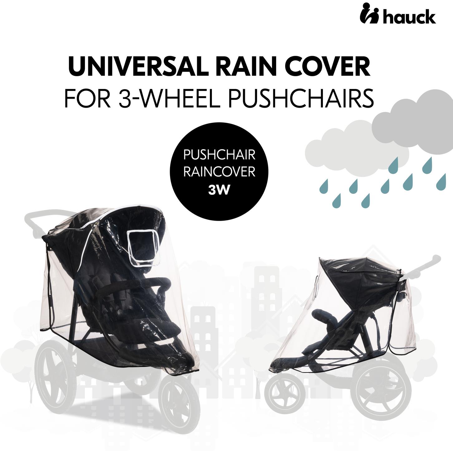 Hauck pram rain discount cover