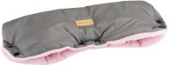 Bomimi Flapi Premium rukávník silver/pink - Rukávník na kočárek