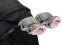 Rukavice na kočík Bomimi Flaf Premium rukavice silver / pink - Rukavice na kočárek