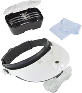 Lightcraft headband with magnifying glass and LED light - Model Making Accessories